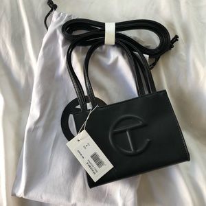 Small Black Telfar Bag, discount in description